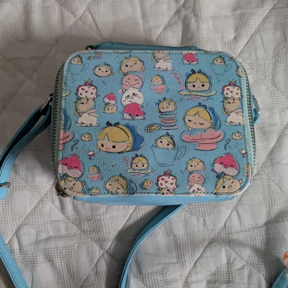 Disney Blue Crossbody Bag with Cartoon Print - Picture 2 of 2